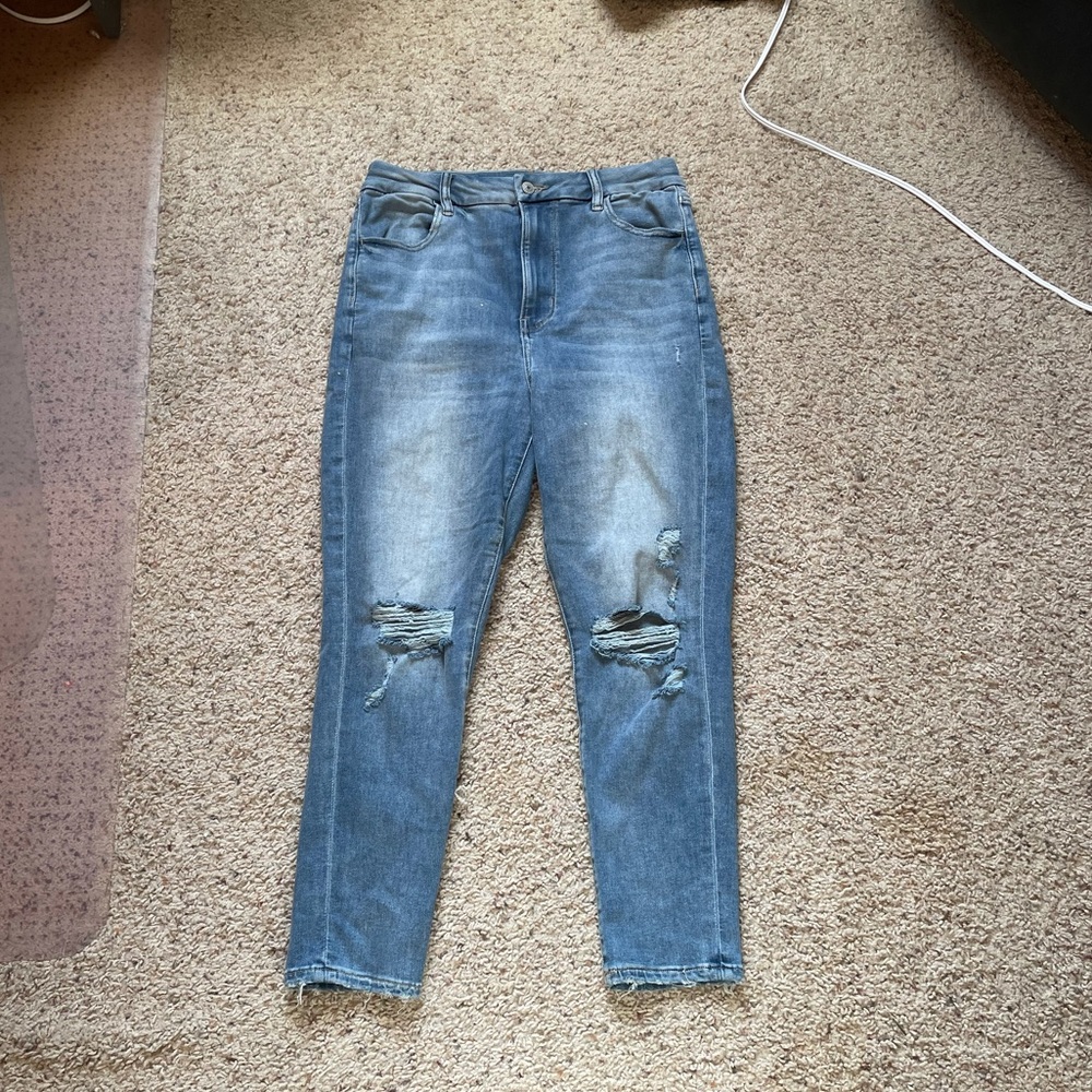 AE Curvy Highest Rise Jeggings 12 Short NWT